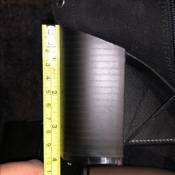 Forever 21 Black Faux Suede Lace-up Booties - Picture 5 of 5